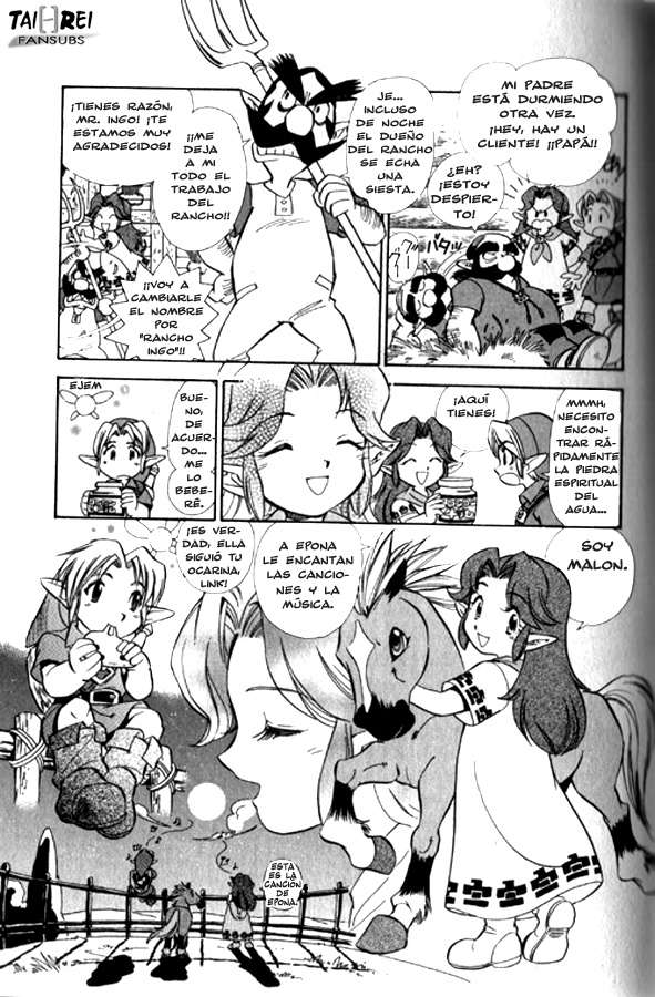 Read The legend of zelda - Ocarina of time ES Manga Online