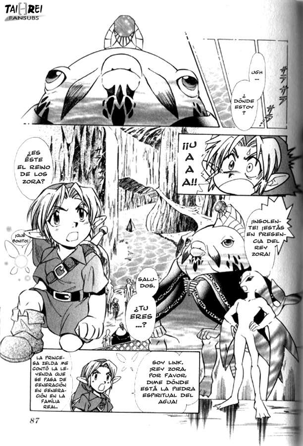 Read The legend of zelda - Ocarina of time ES Manga Online