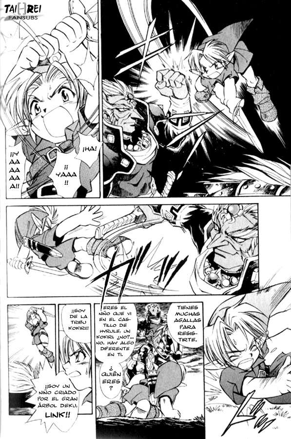 Read The legend of zelda - Ocarina of time ES Manga Online