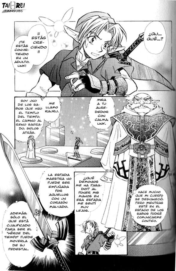 Read The legend of zelda - Ocarina of time ES Manga Online