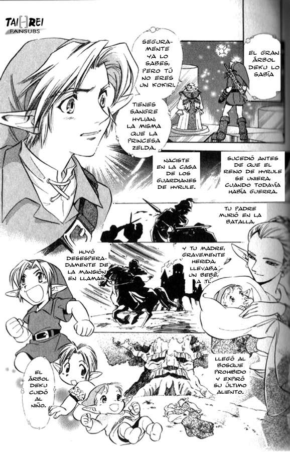 Read The legend of zelda - Ocarina of time ES Manga Online
