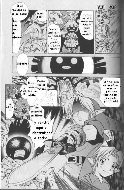 Read The legend of zelda - Ocarina of time ES Manga Online