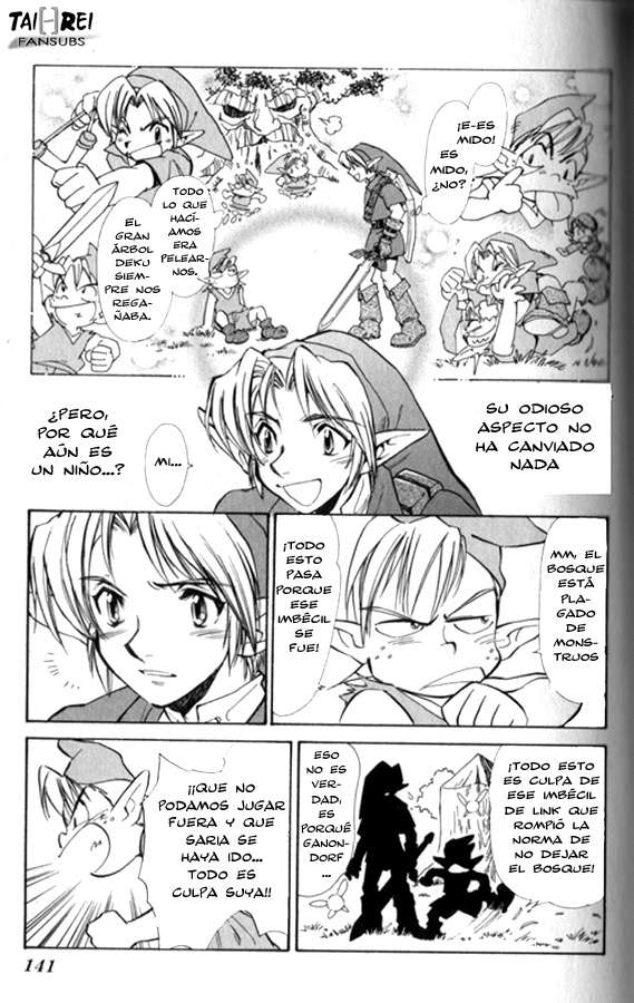 Read The legend of zelda - Ocarina of time ES Manga Online