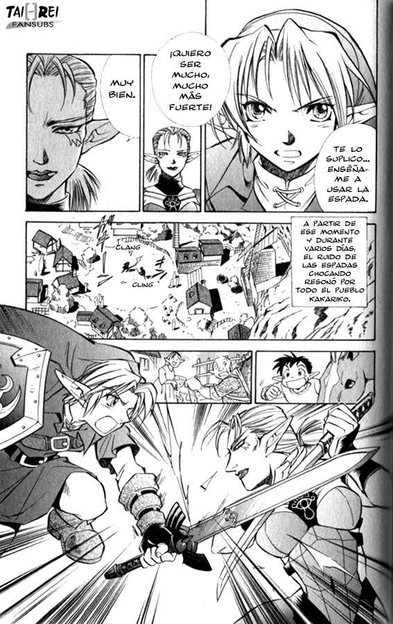 Read The legend of zelda - Ocarina of time ES Manga Online