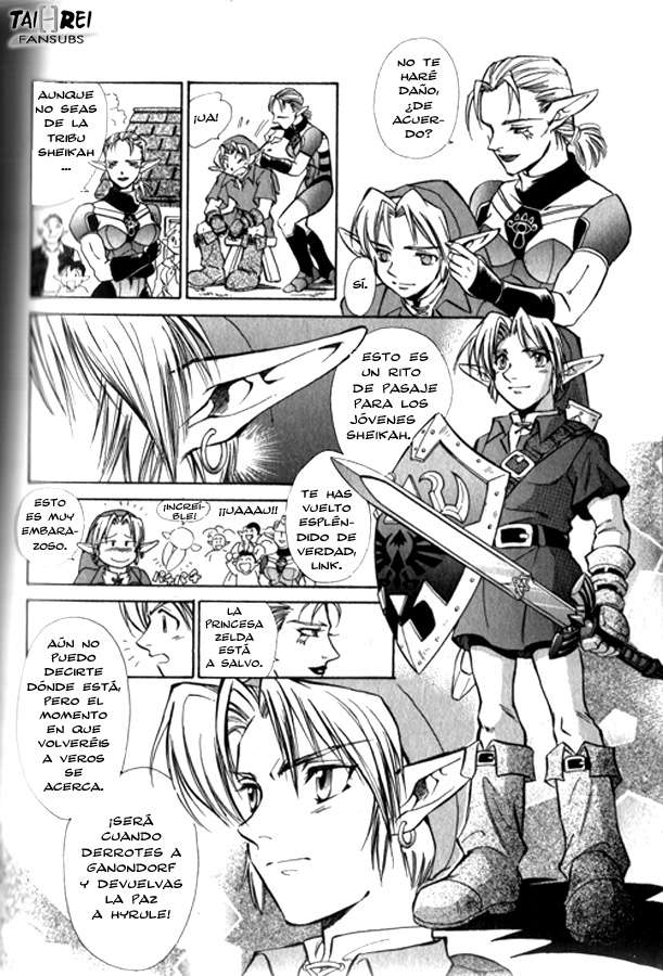Read The legend of zelda - Ocarina of time ES Manga Online