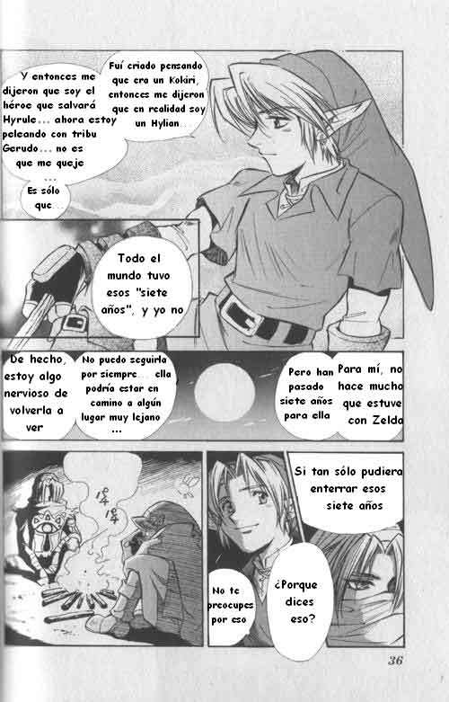 Read The legend of zelda - Ocarina of time ES Manga Online
