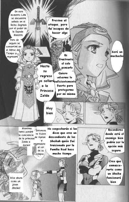 Read The legend of zelda - Ocarina of time ES Manga Online