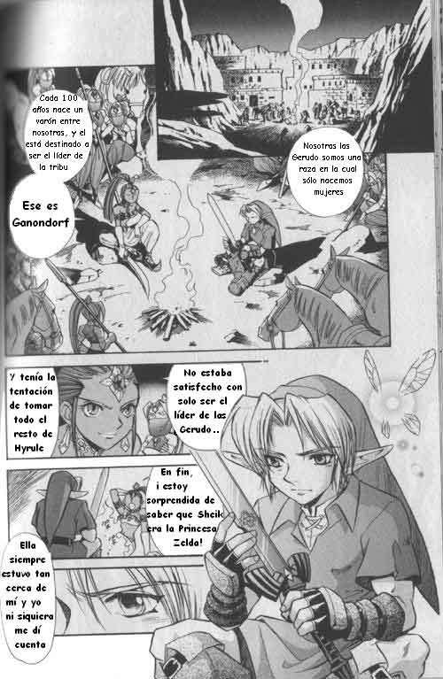 Read The legend of zelda - Ocarina of time ES Manga Online