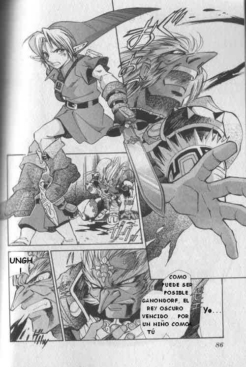Read The legend of zelda - Ocarina of time ES Manga Online