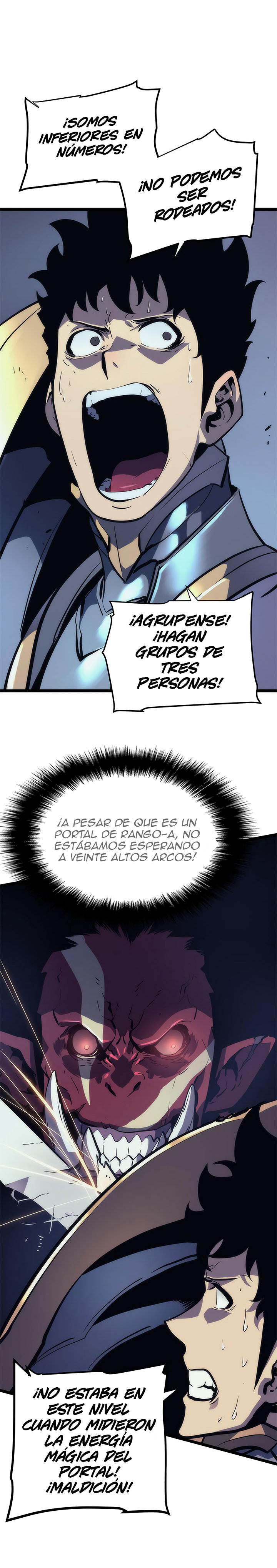 Read solo leveling ES Manga Online