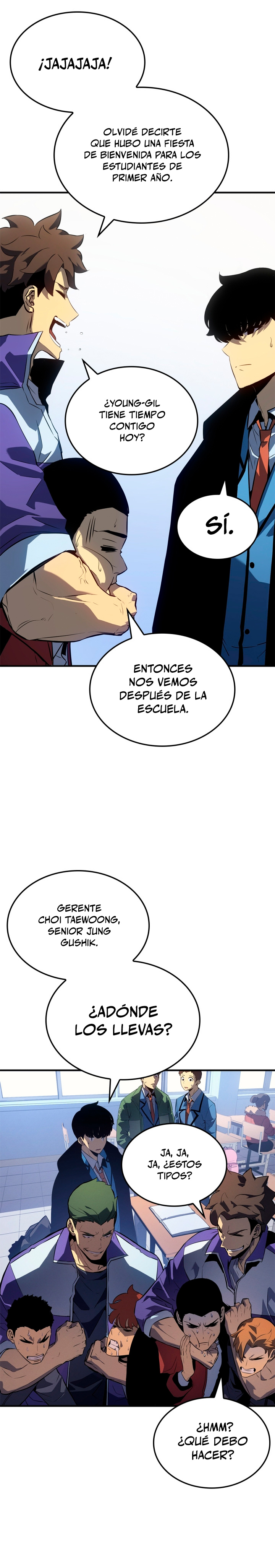 Read solo leveling ES Manga Online