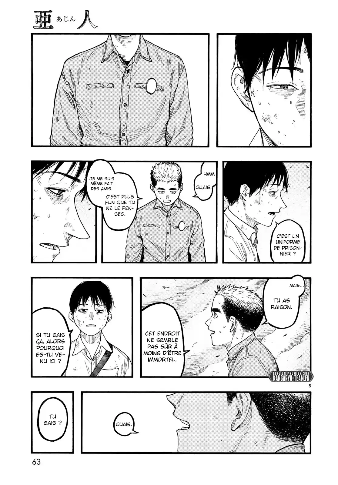 Read Ajin FR Manga Online