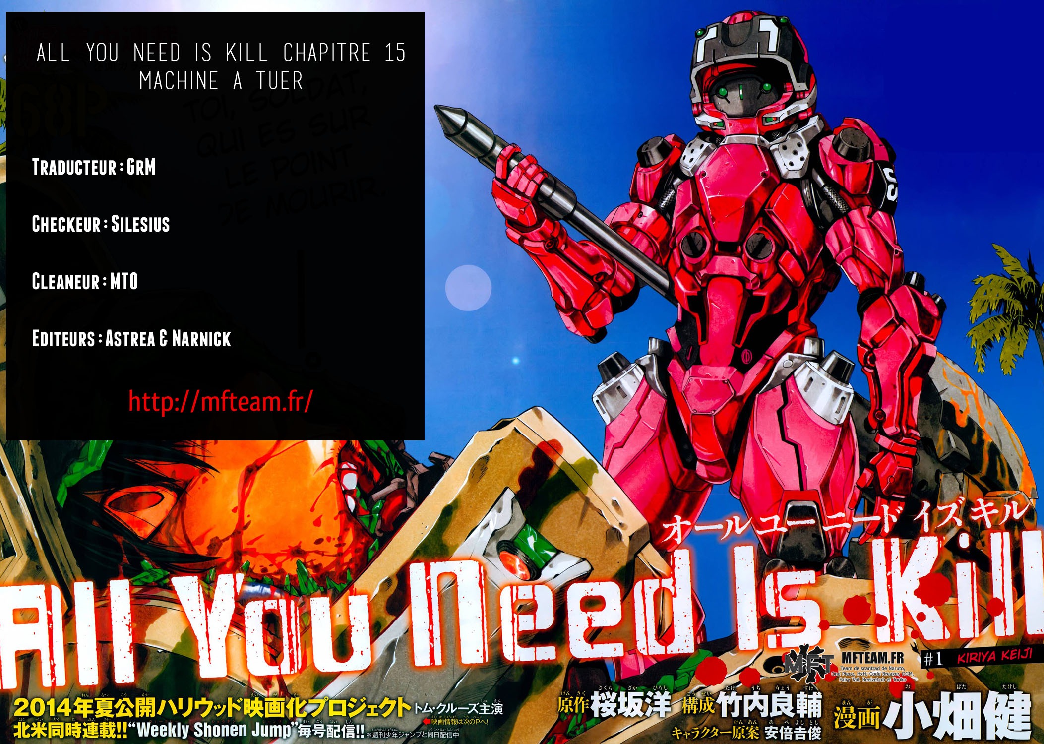 Read All You Need Is Kill FR Manga Online