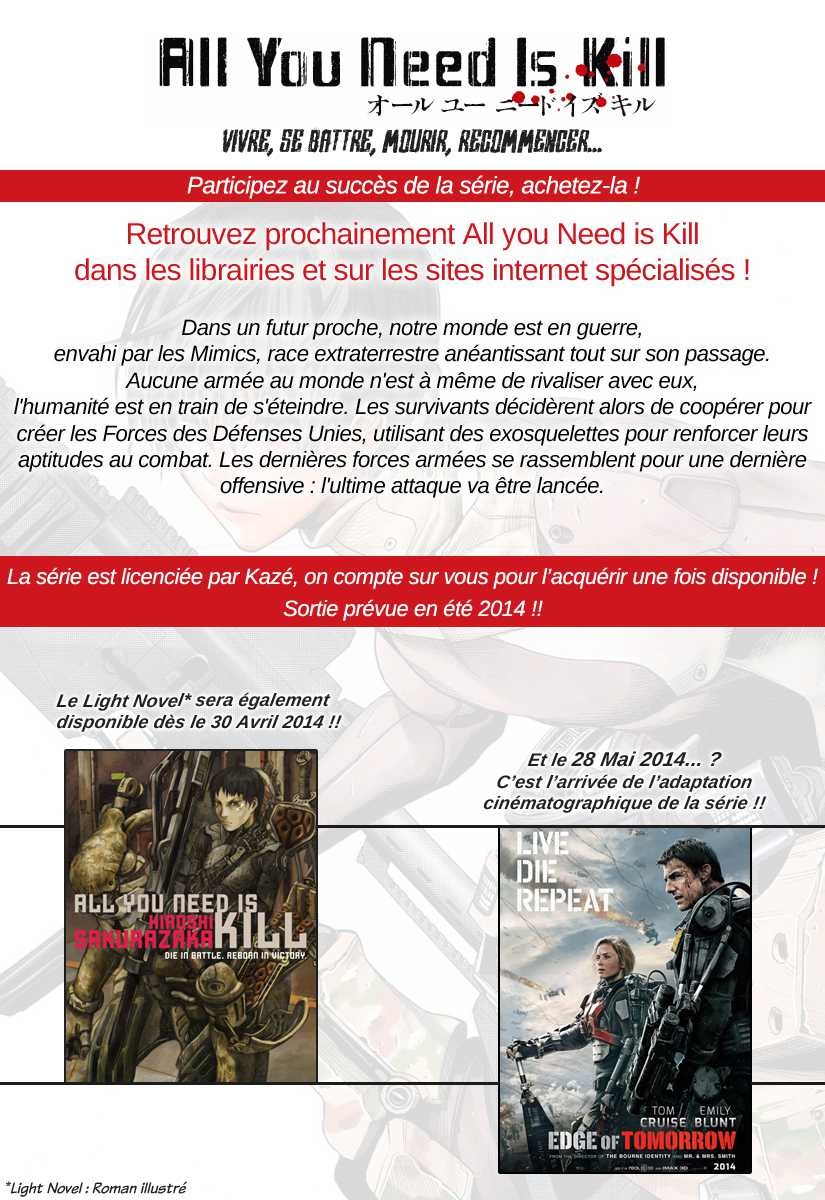 Read All You Need Is Kill FR Manga Online