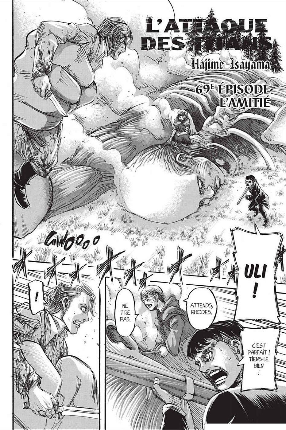 Read Attaque des titans FR Manga Online
