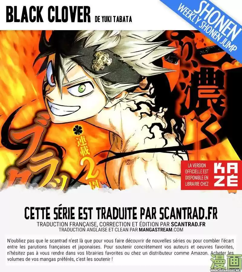 Read Black Clover FR Manga Online