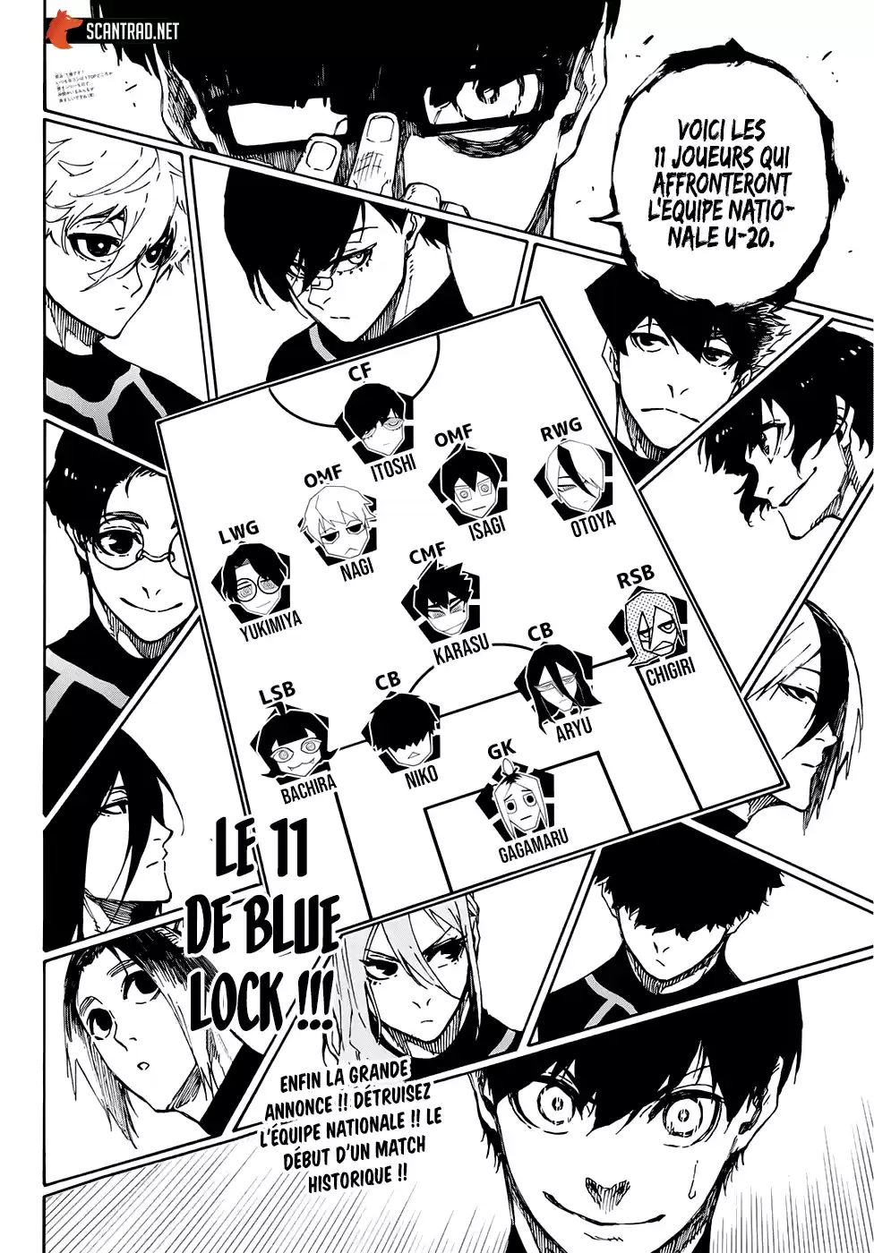 Read Blue Lock FR Manga Online