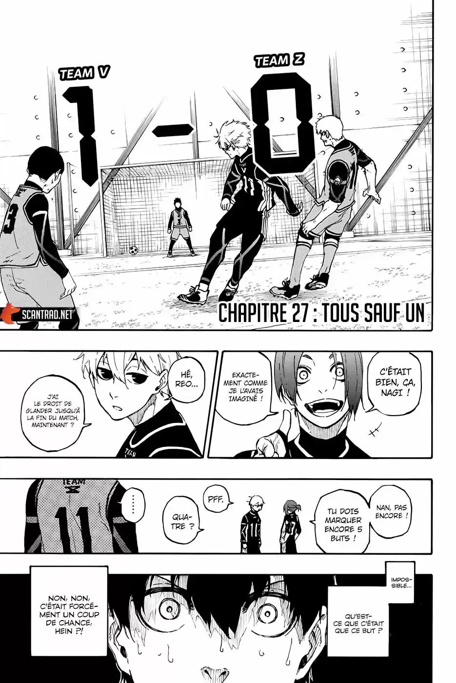 Read Blue Lock FR Manga Online