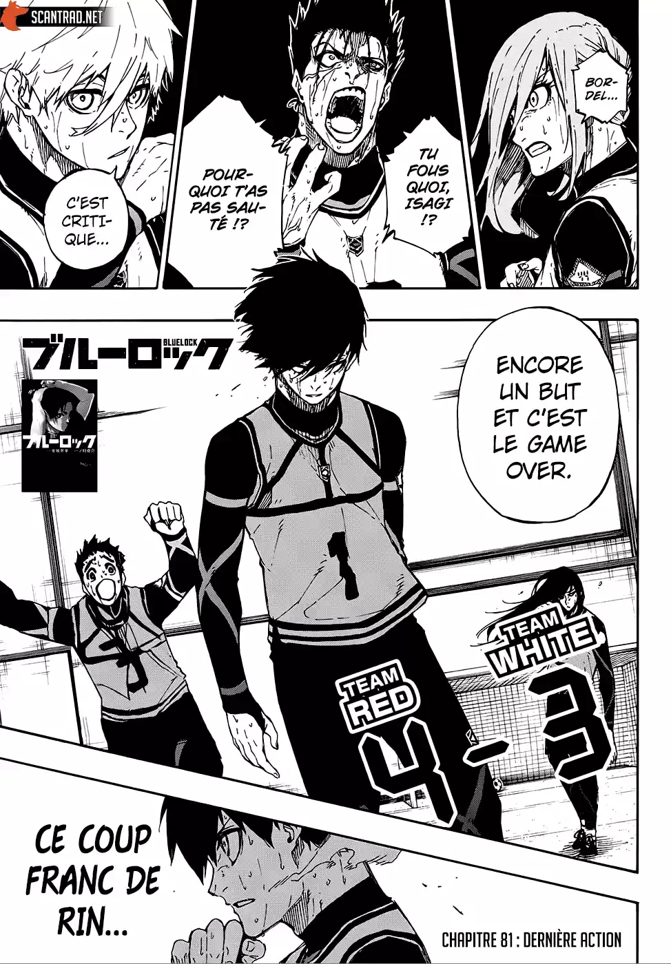 Read Blue Lock FR Manga Online