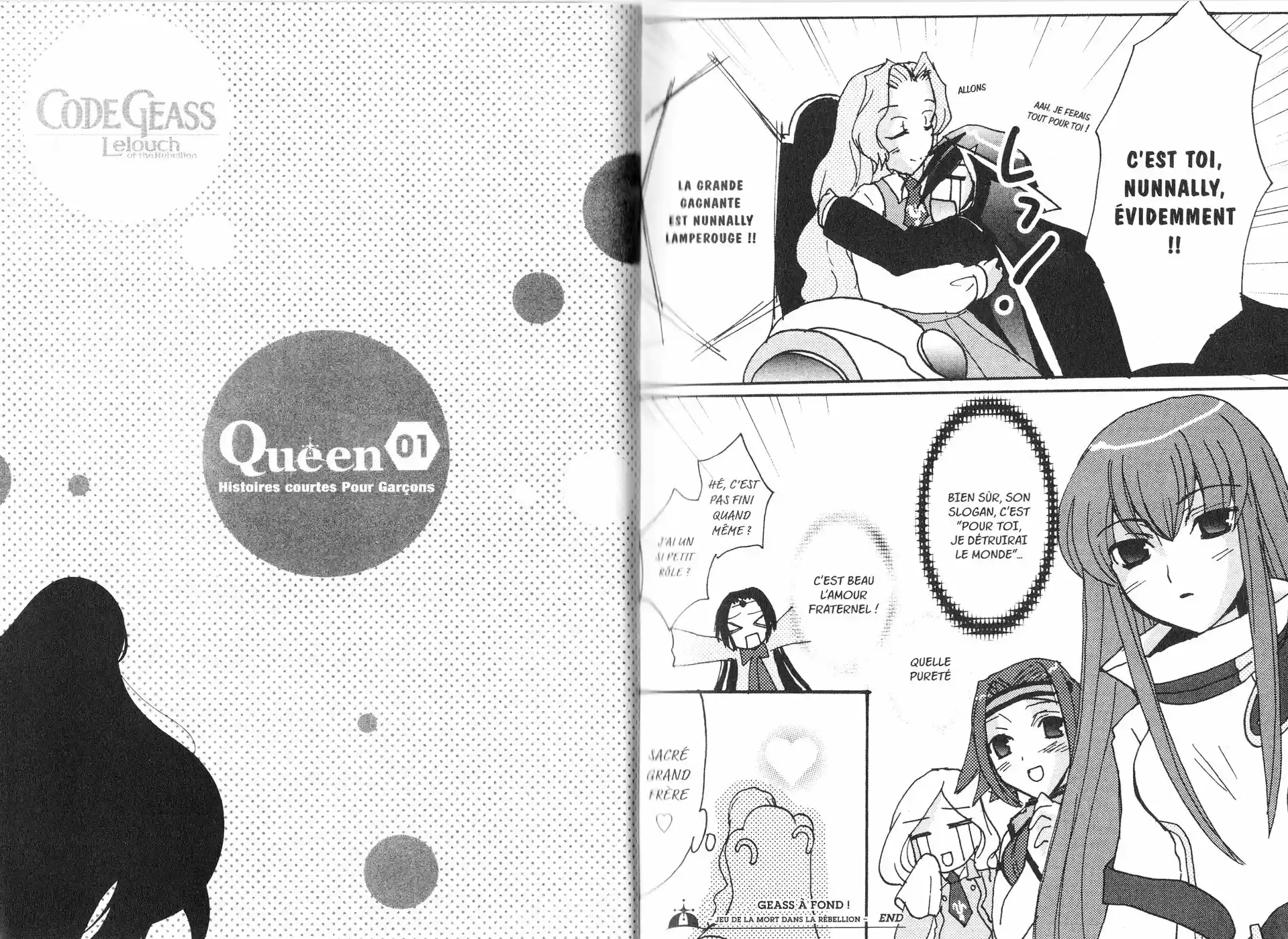 Read Code Geass  Queen For Boys FR Manga Online