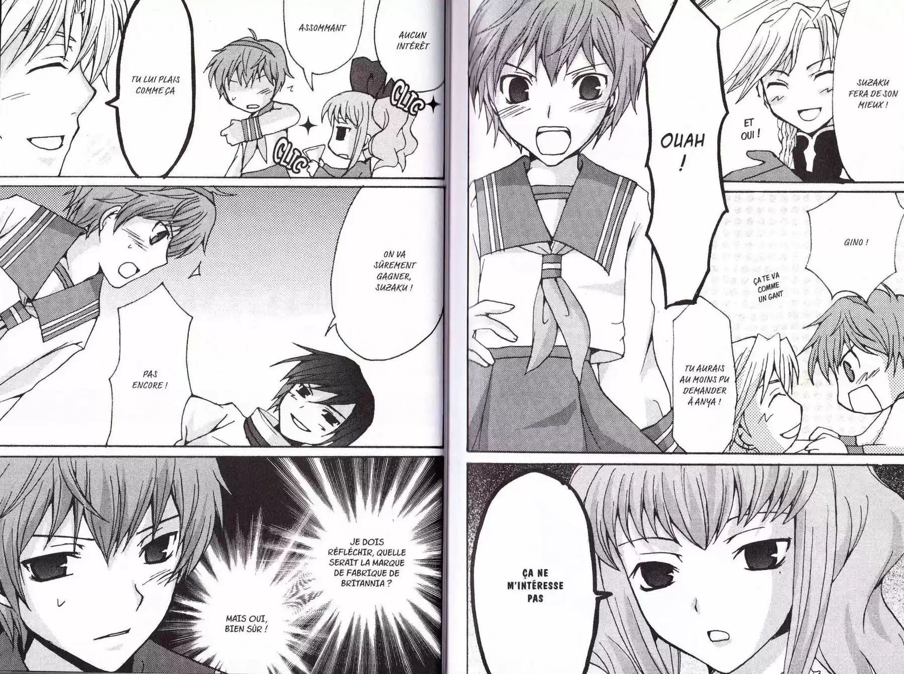 Read Code Geass  Queen For Boys FR Manga Online