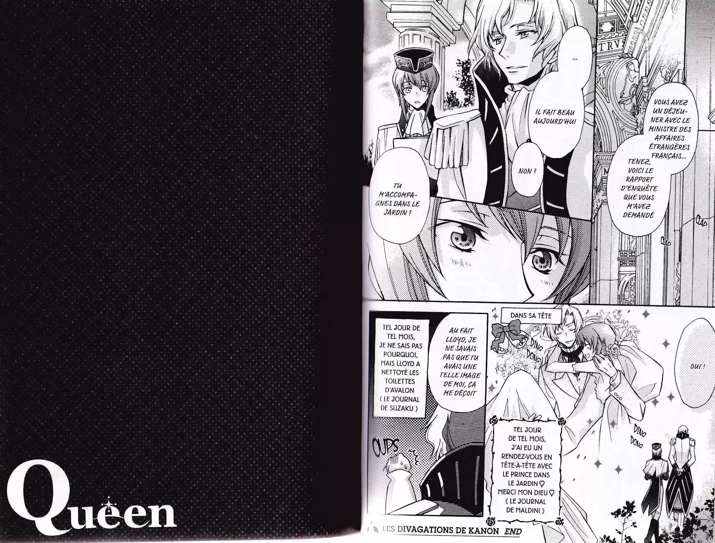 Read Code Geass  Queen For Boys FR Manga Online