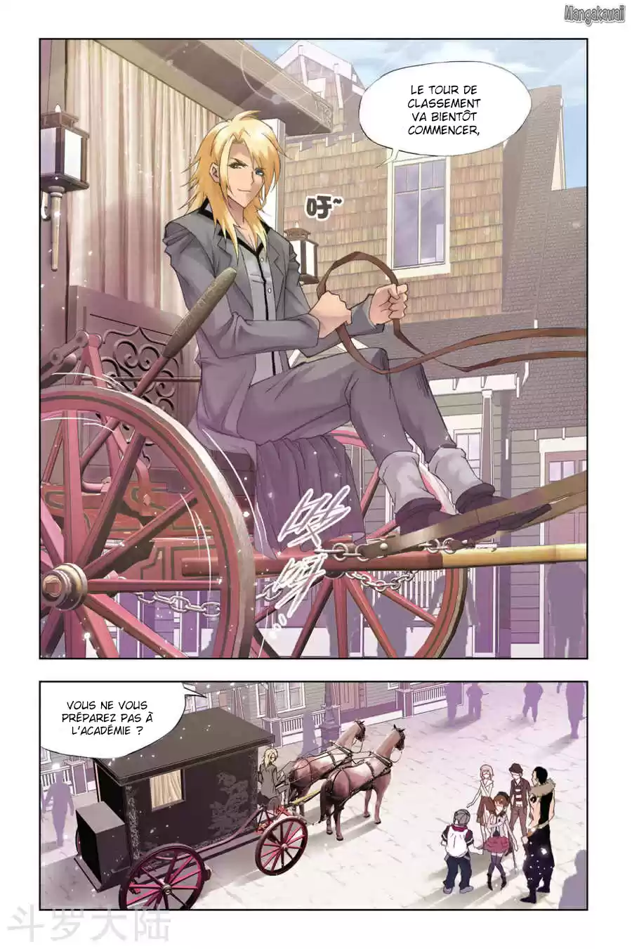 Read Combat Continent - Douluo Dalu FR Manga Online