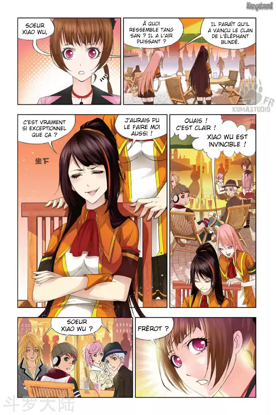 Read Combat Continent - Douluo Dalu FR Manga Online