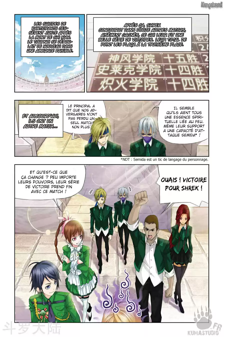 Read Combat Continent - Douluo Dalu FR Manga Online