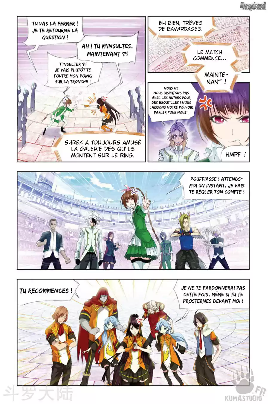 Read Combat Continent - Douluo Dalu FR Manga Online