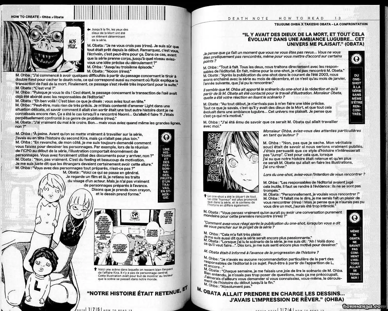 Read Death Note FR Manga Online