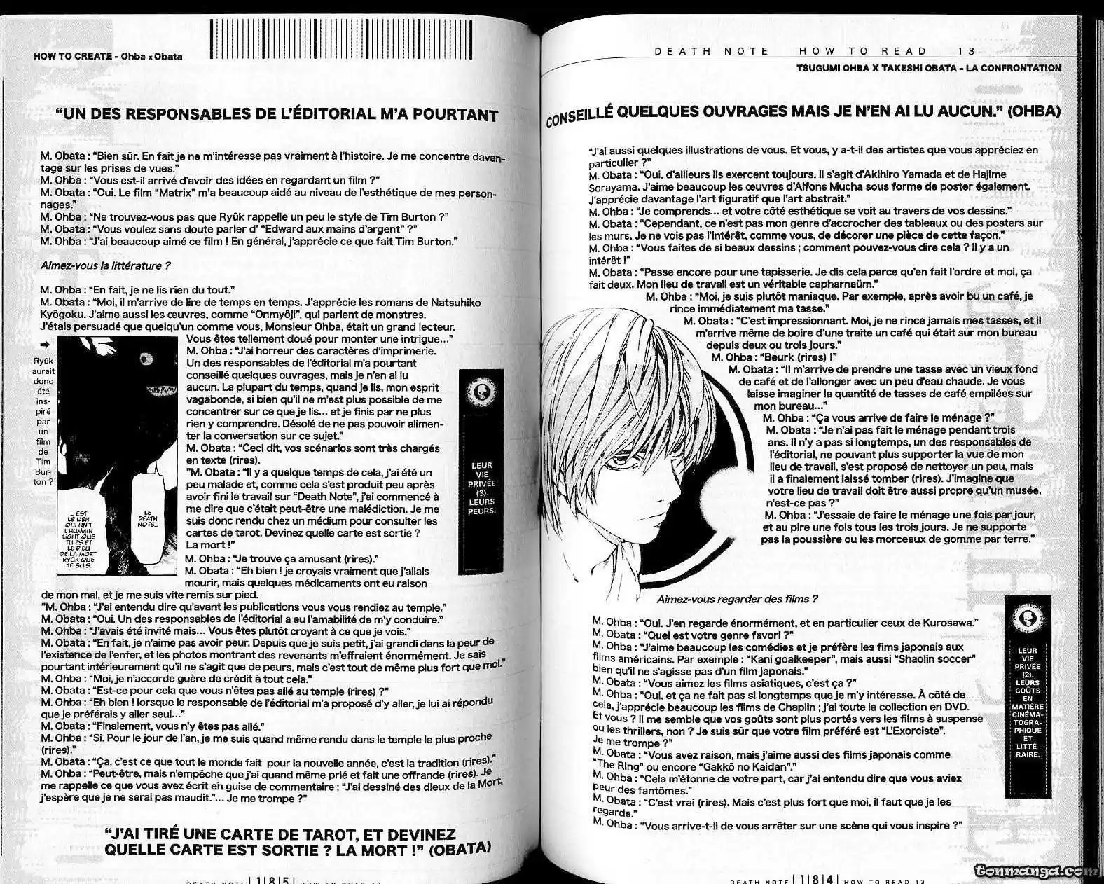 Read Death Note FR Manga Online