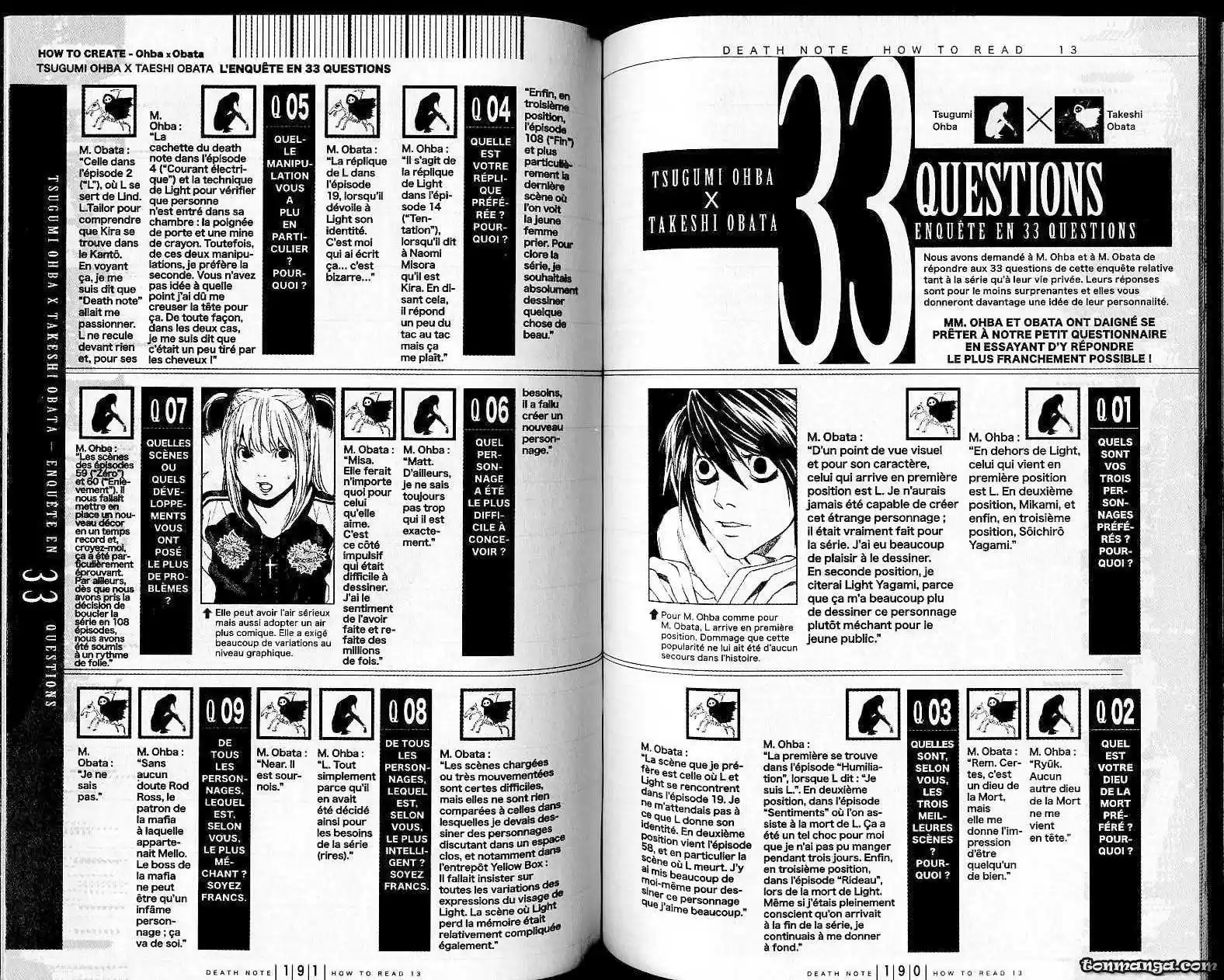 Read Death Note FR Manga Online