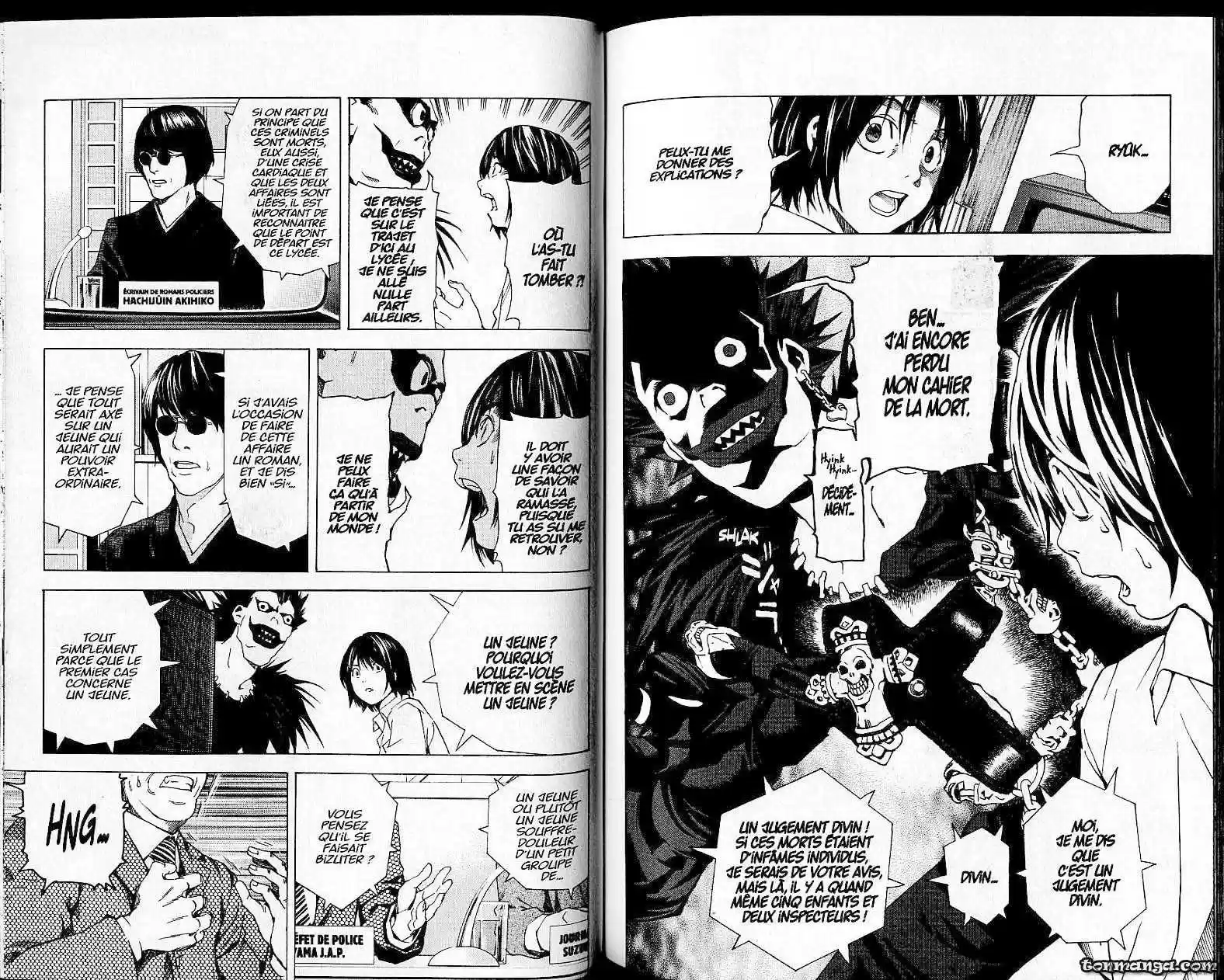 Read Death Note FR Manga Online