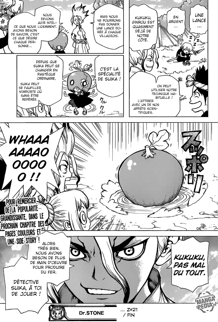Read Dr. Stone FR Manga Online