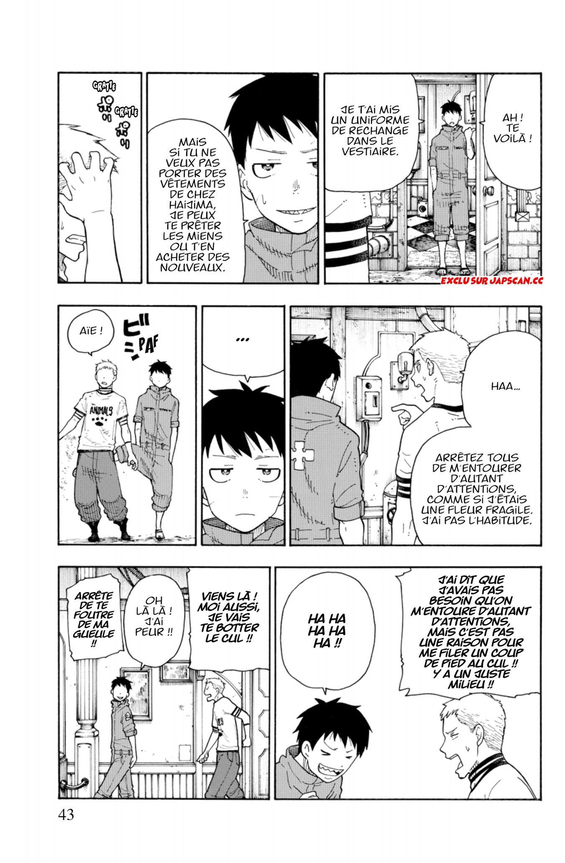 Read Fire Force FR Manga Online