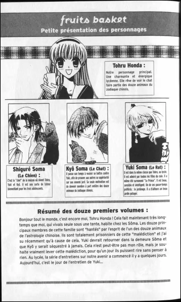 Read Fruits Basket FR Manga Online