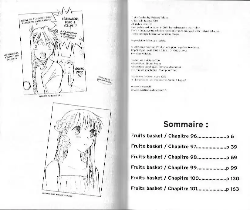 Read Fruits Basket FR Manga Online