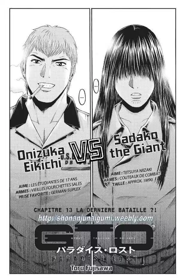 Read GTO Paradise Lost FR Manga Online