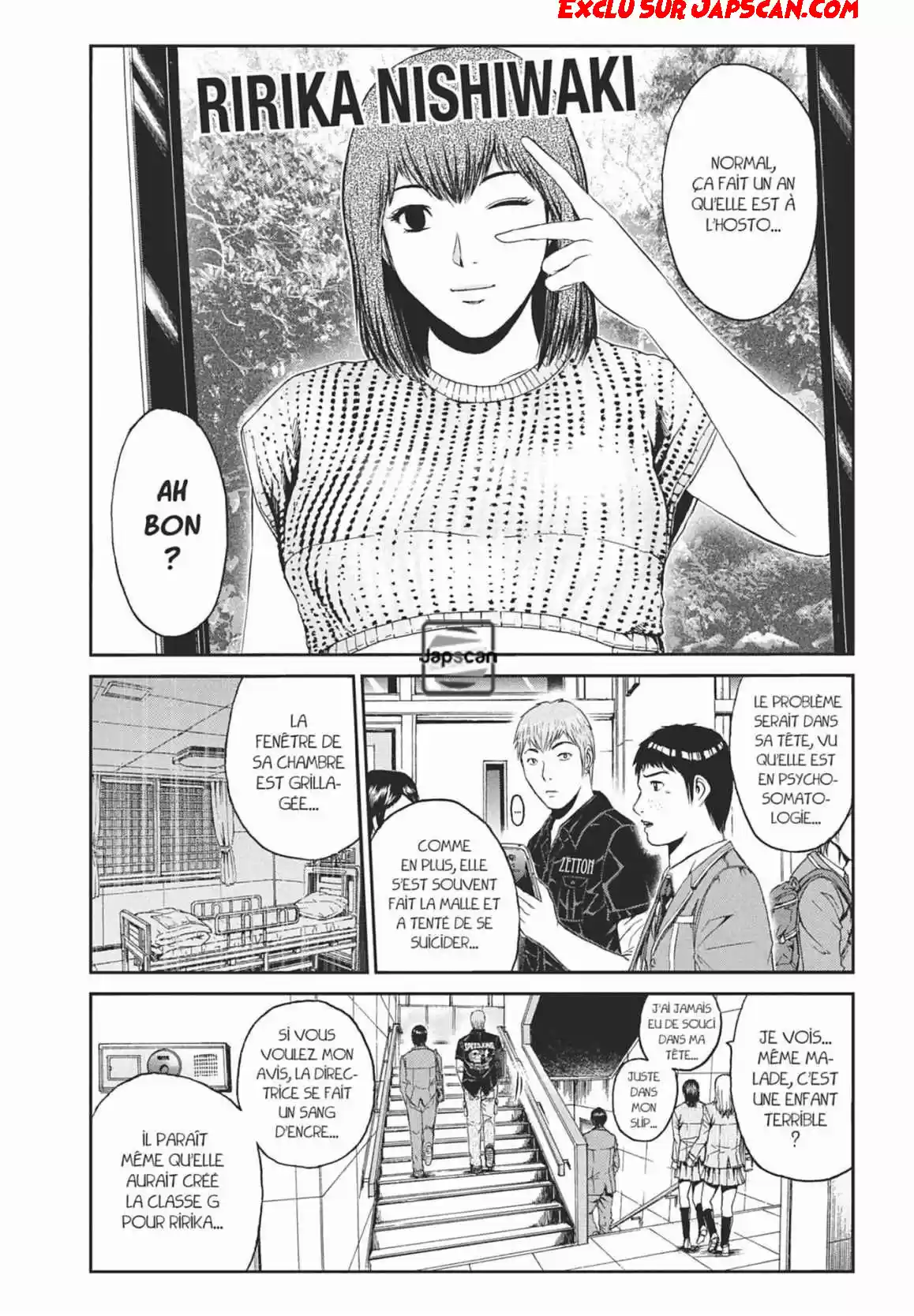 Read GTO Paradise Lost FR Manga Online