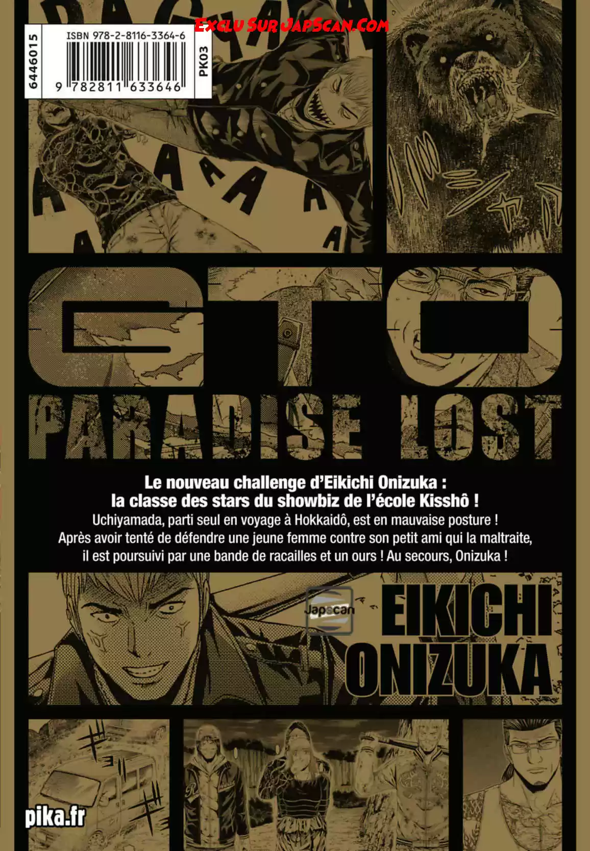 Read GTO Paradise Lost FR Manga Online