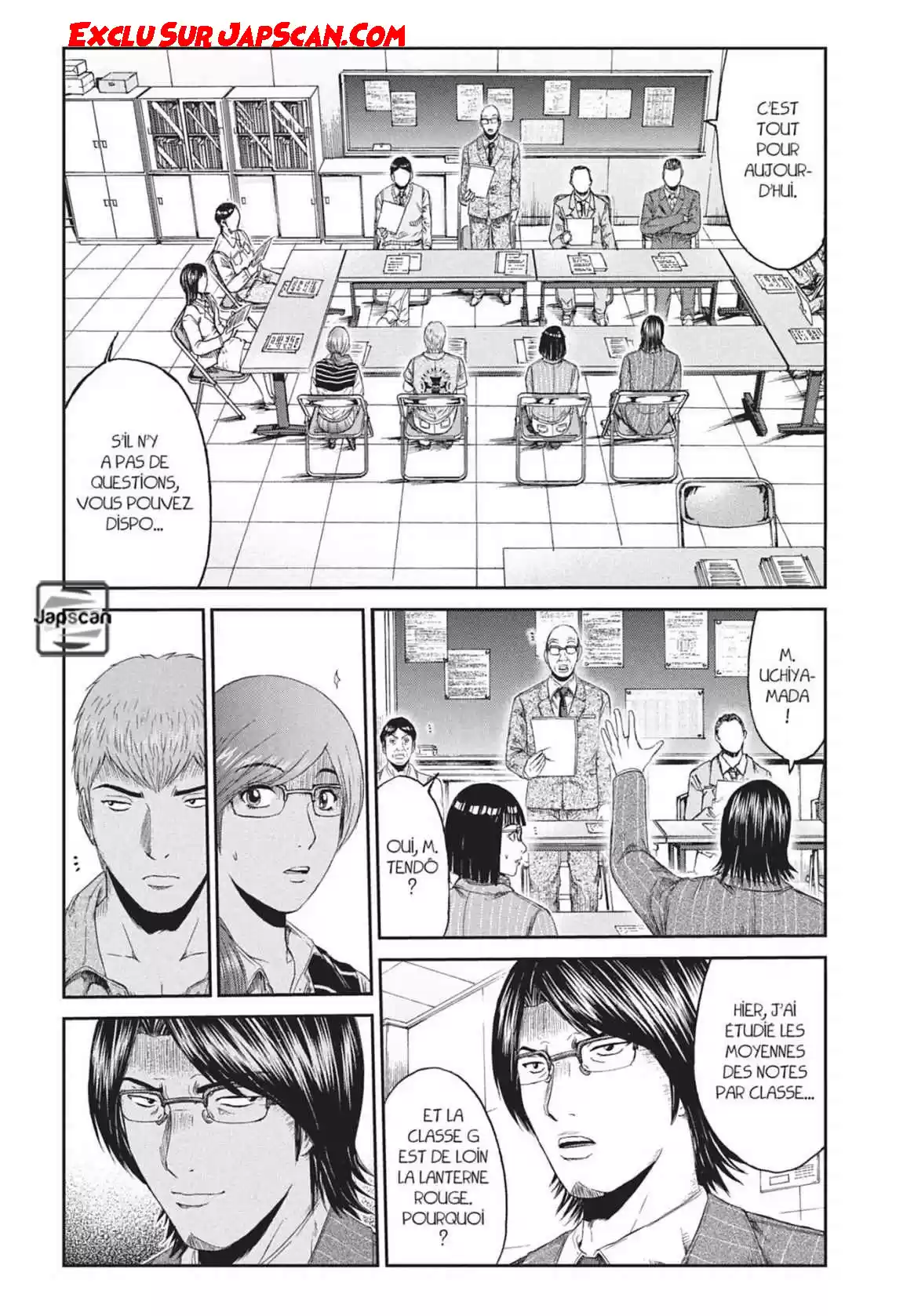 Read GTO Paradise Lost FR Manga Online