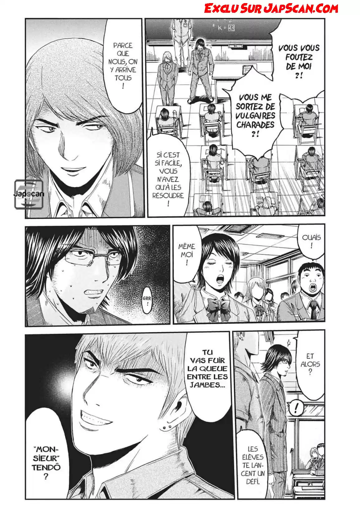 Read GTO Paradise Lost FR Manga Online