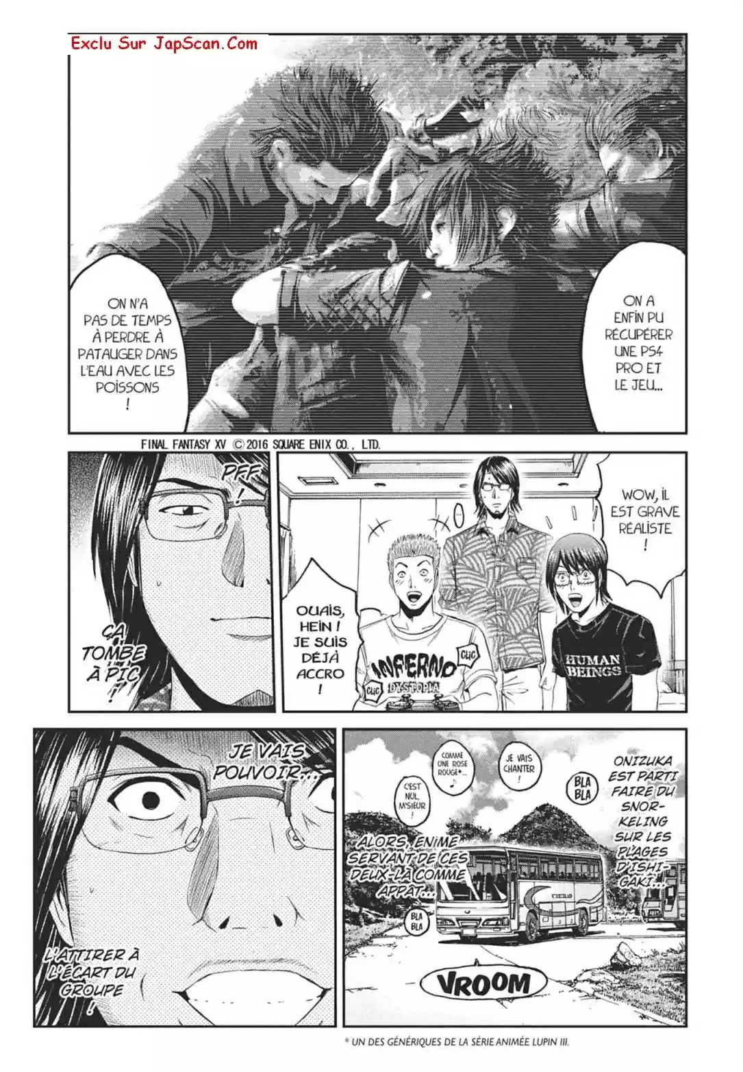 Read GTO Paradise Lost FR Manga Online
