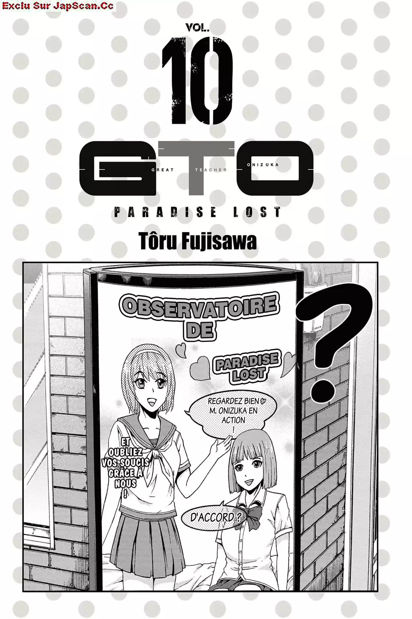 Read GTO Paradise Lost FR Manga Online