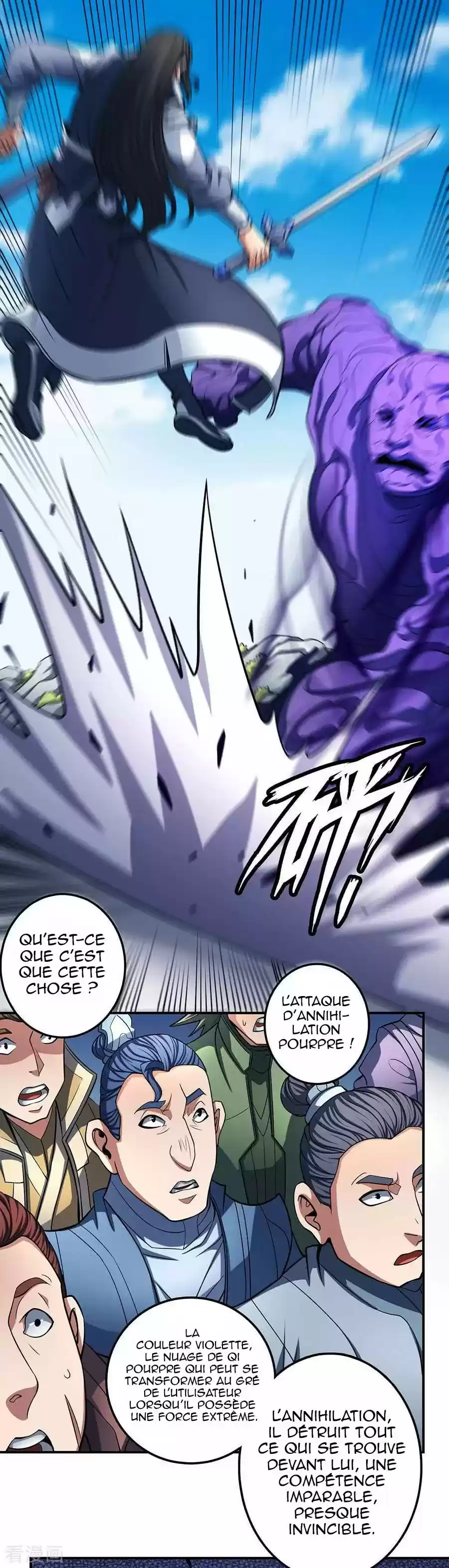 Read God of Martial Arts FR Manga Online
