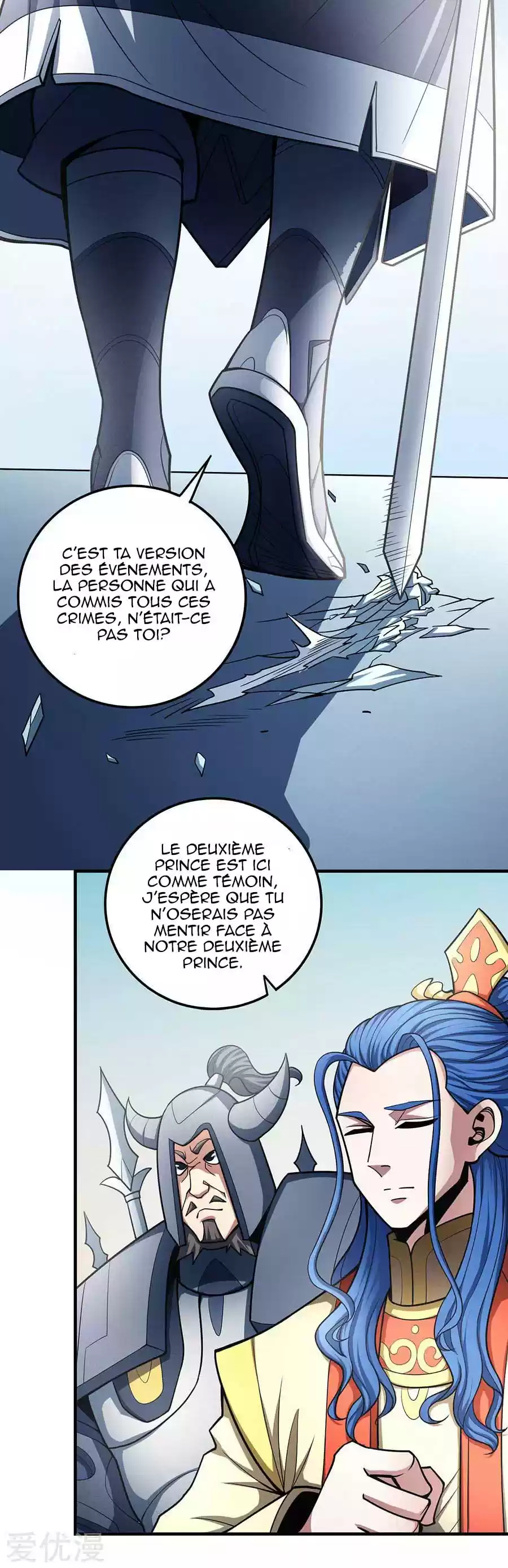 Read God of Martial Arts FR Manga Online