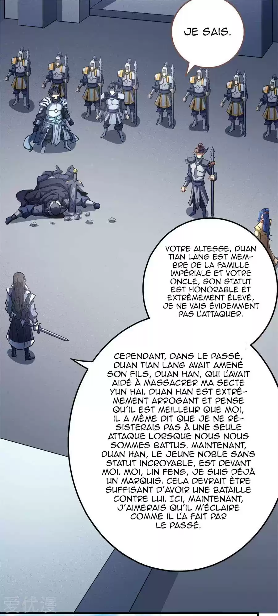 Read God of Martial Arts FR Manga Online