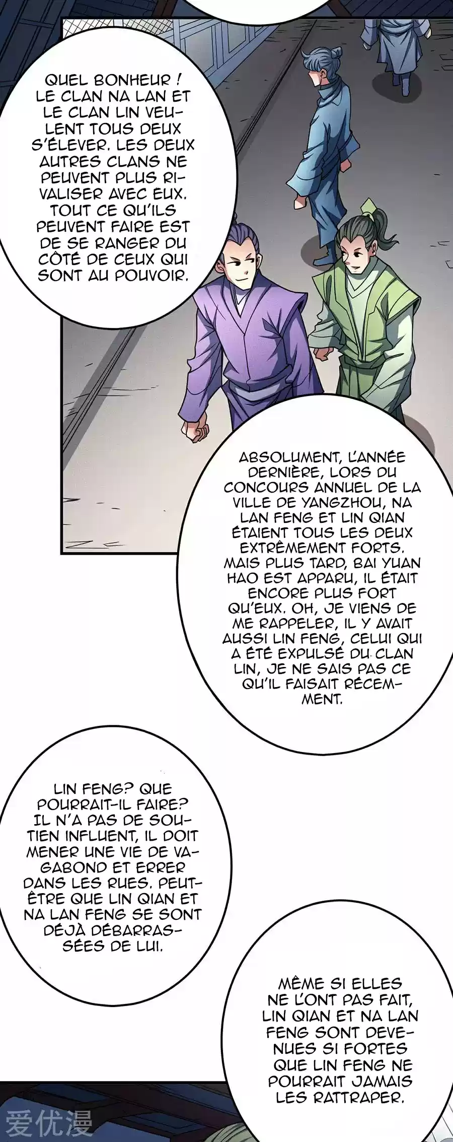 Read God of Martial Arts FR Manga Online