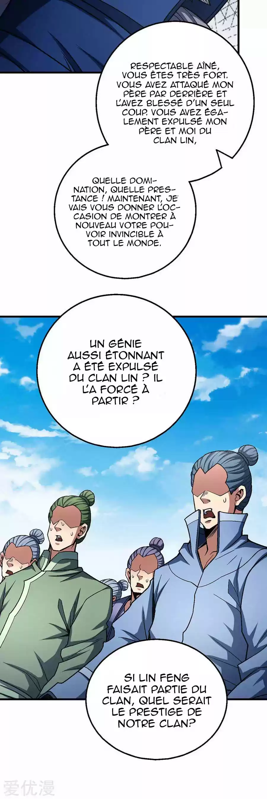 Read God of Martial Arts FR Manga Online